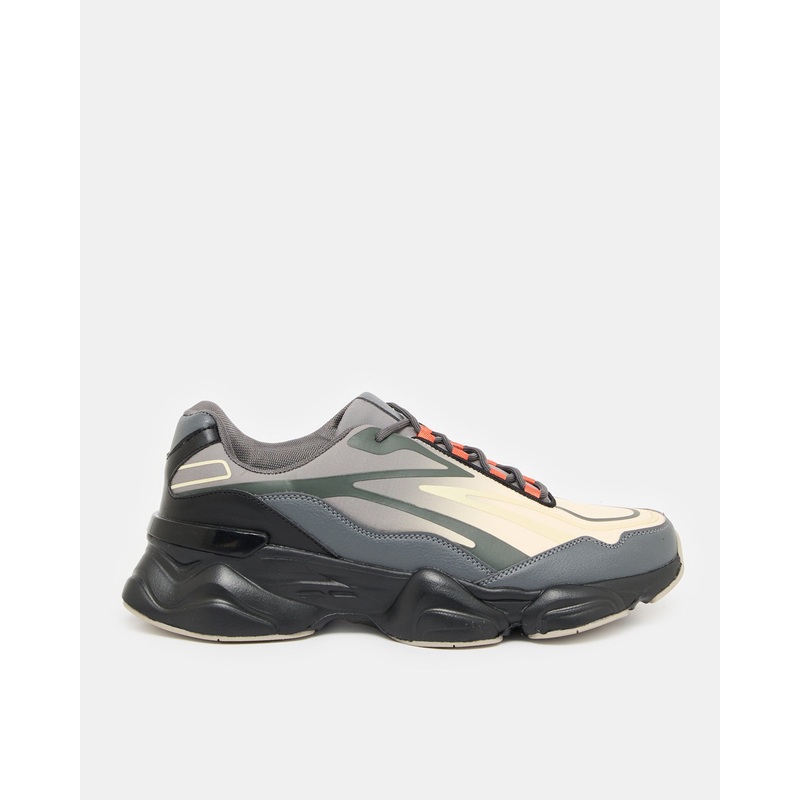 Men Assorted Color Block Trainer