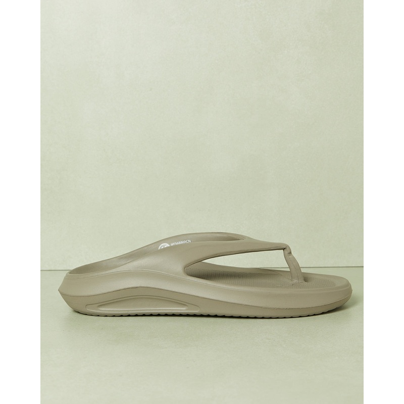 Men Beige Toe Post Slide|EU40|EU41|EU42|EU43|EU44|EU45
