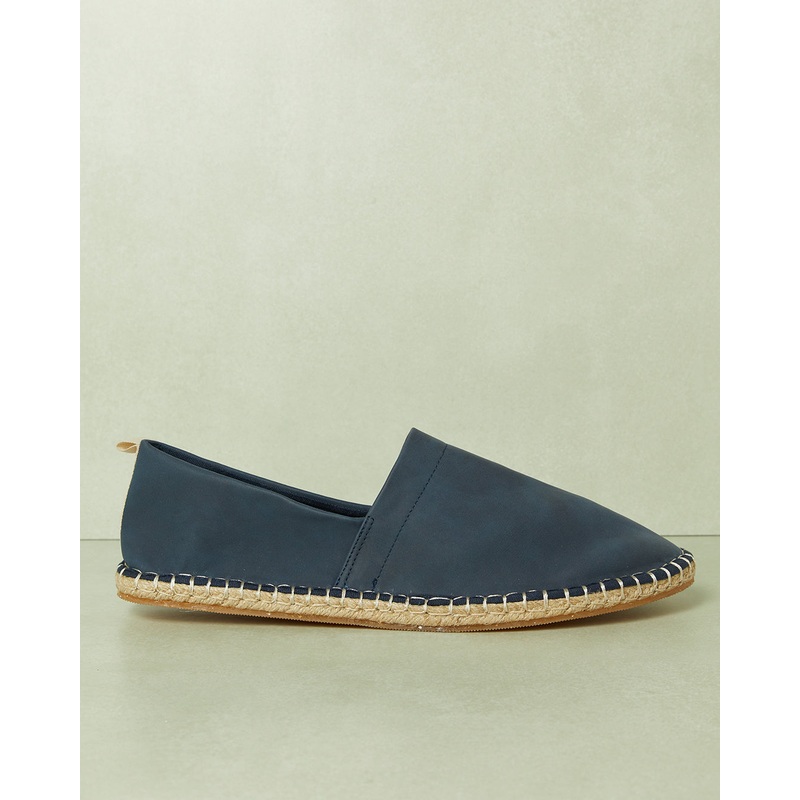 Men Navy Easy Slip-On Sneakers