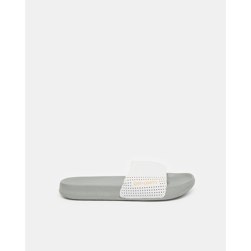 Senior Boys White Perforated Slide