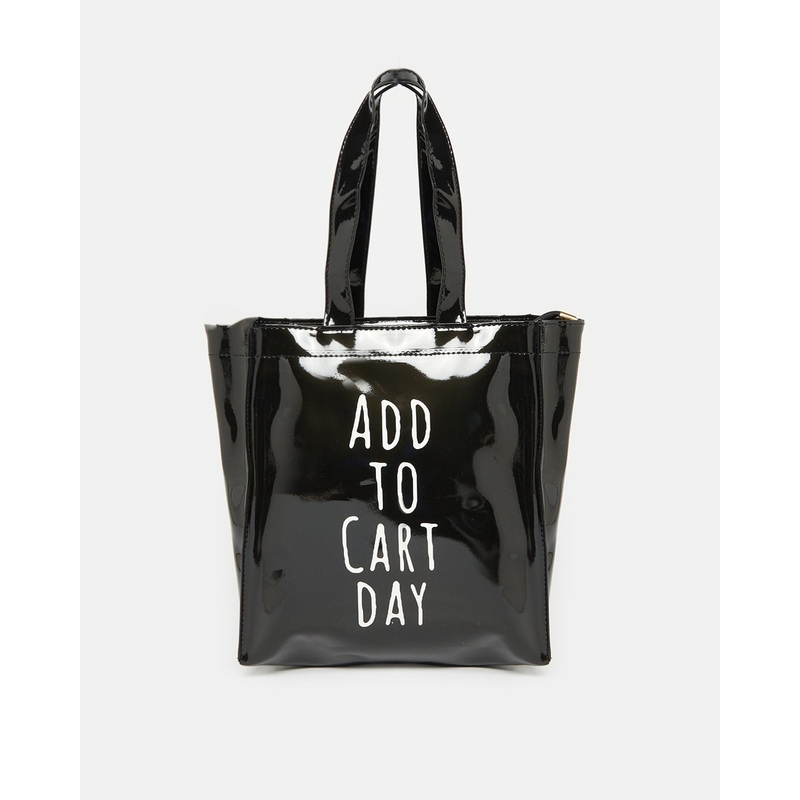 Women Black Printed Bags