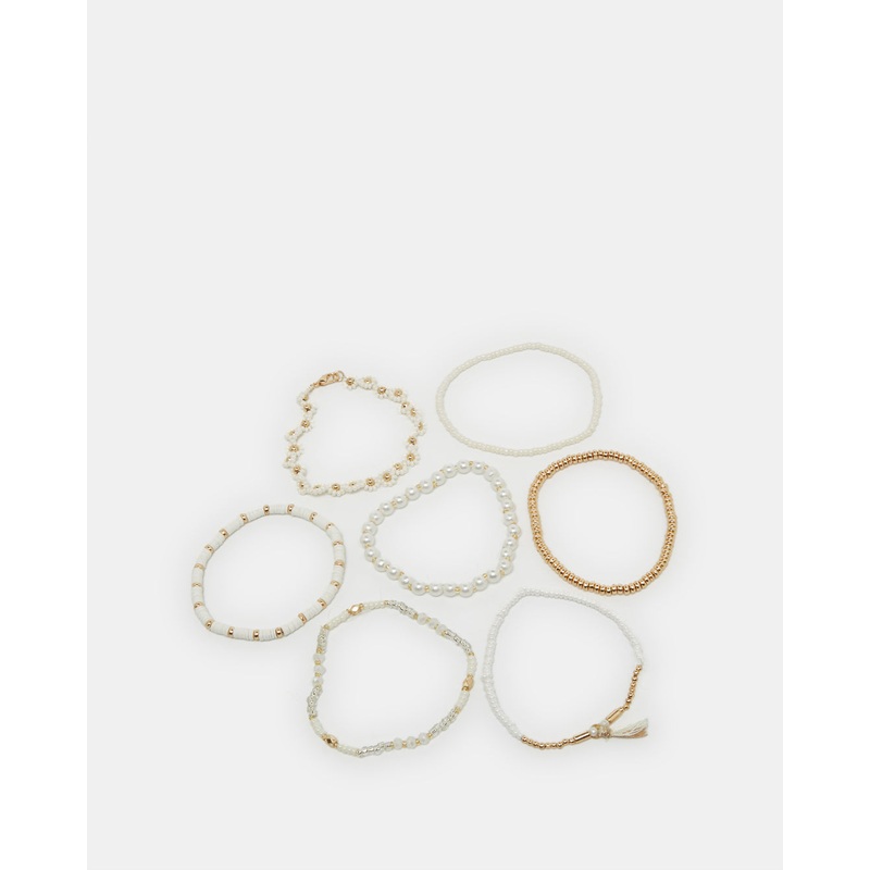 Women Gold Embellished  bracelets (7 Piece)