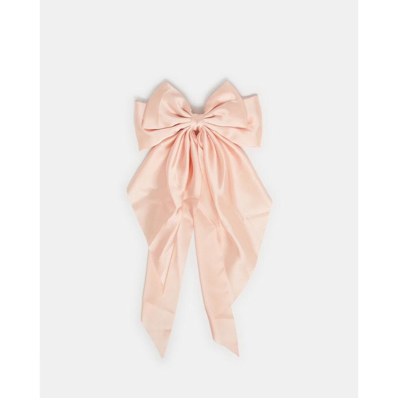 Women Pink Embellished Hair Clip