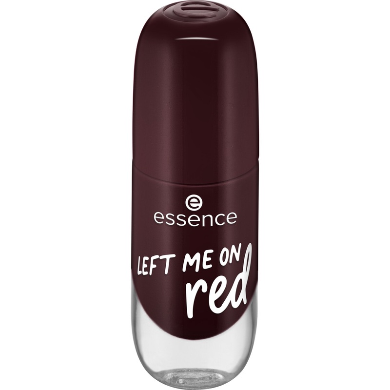 Essence Gel Nail Colour 72 – LEFT ME ON red