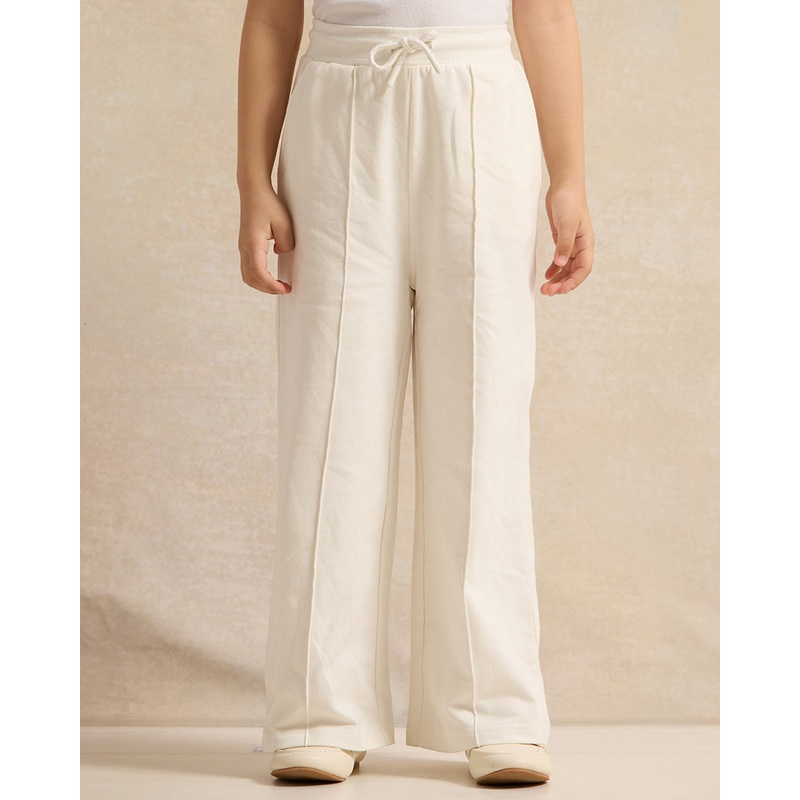 Girls Apricot Heart Print Active Pants