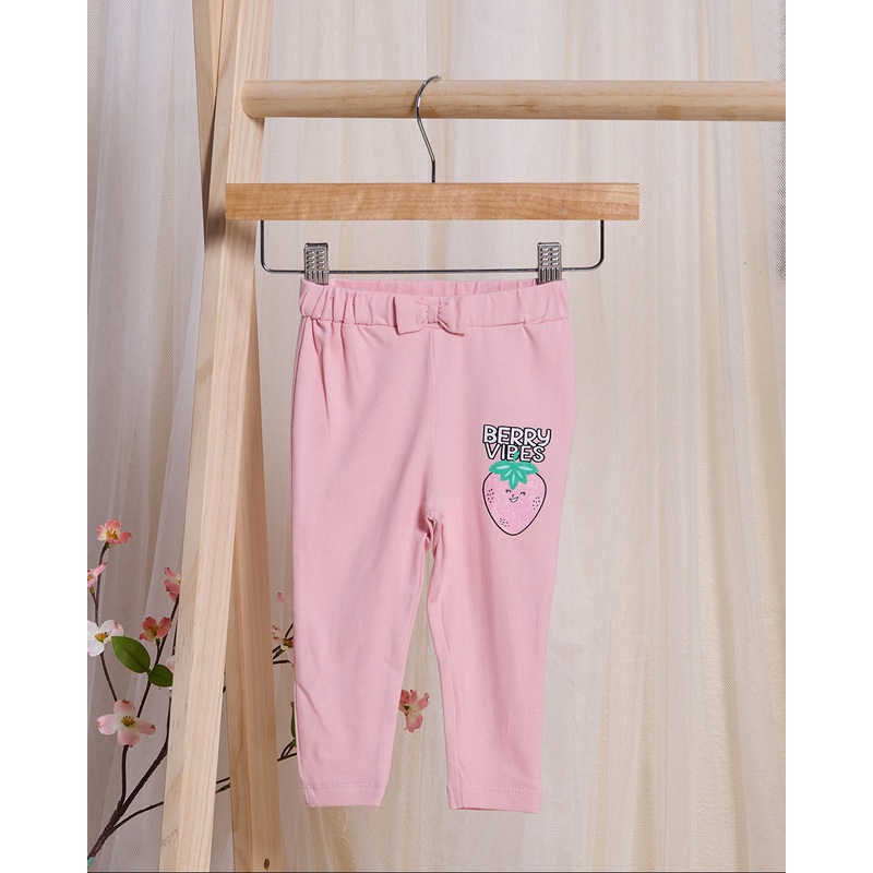 Infant Girls Print Strawberry Print Leggings