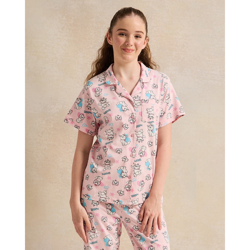 Senior Girls Marie Print Pyjama Set (2 Piece)