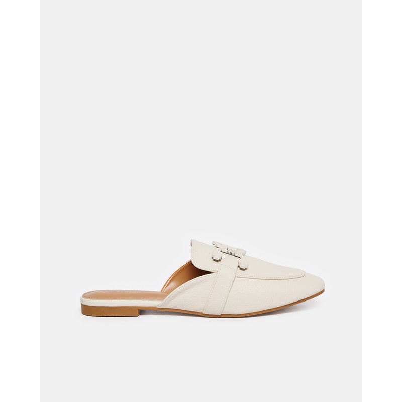 Women White Embellished Loafer