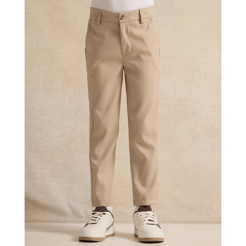Boys Beige Trousers|2-3 Years|3-4 Years|4-5 Years|5-6 Years|6-7 Years|7-8 Years