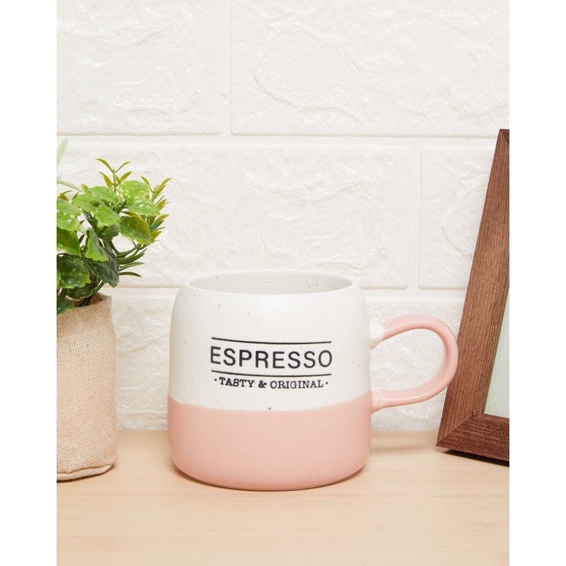 Pink Printed Espresso Mug