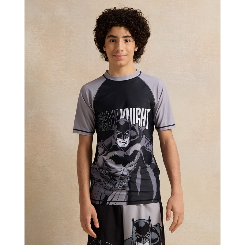 Senior Boys Grey Swimwear T-Shirt