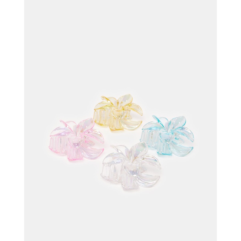 Women Assorted Hair Clips Set (4Piece)
