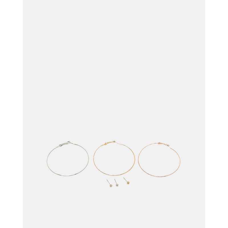 Women Assorted Studs (6 Pairs)