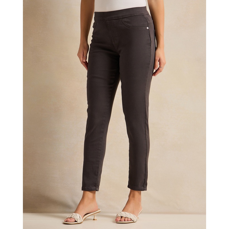 Women Grey Skinny Fit Jegging|UK8|UK10|UK12|UK14|UK16|UK18