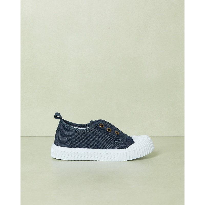 Boys Navy Denim Shoes|EU19|EU20|EU21|EU22|EU23|EU24