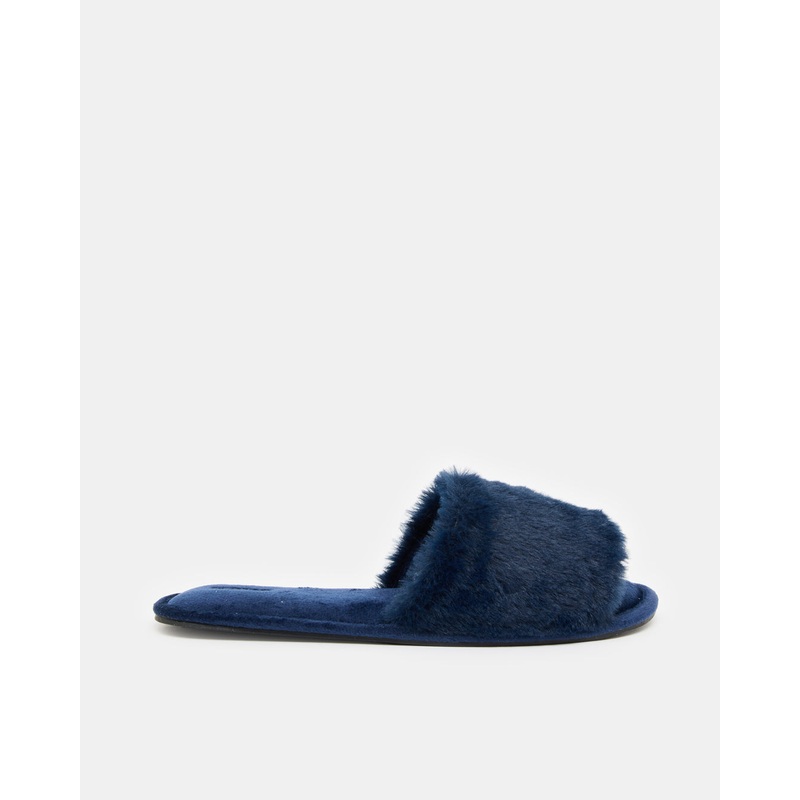 Women Navy Classic Slipper|Small|Medium|Large