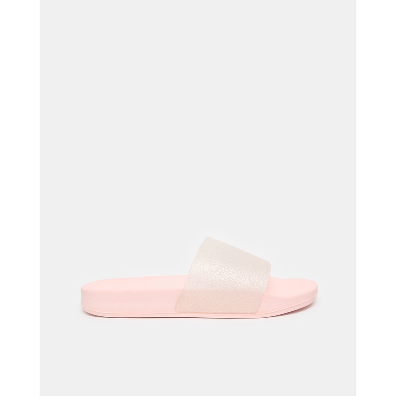 Women Pink Embellished Slide|EU36|EU37|EU38|EU39|EU40|EU41