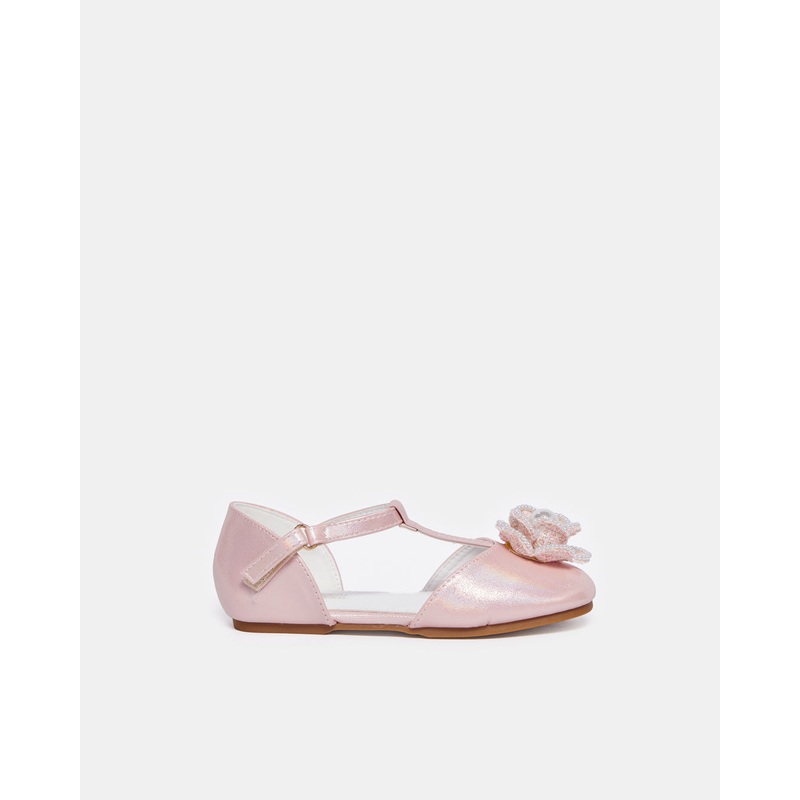 Girls Pink Floral Ballerina|EU25|EU26|EU27|EU28|EU29|EU30