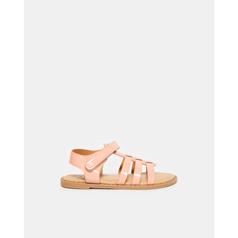 Girls Pink Plain Sandal|EU25|EU26|EU27|EU28|EU29|EU30