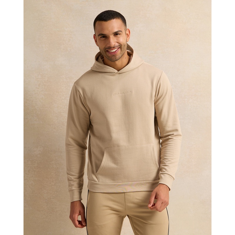 Men Beige Basic Sweatshirt|Small|Medium|Large|X-Large|XX-Large