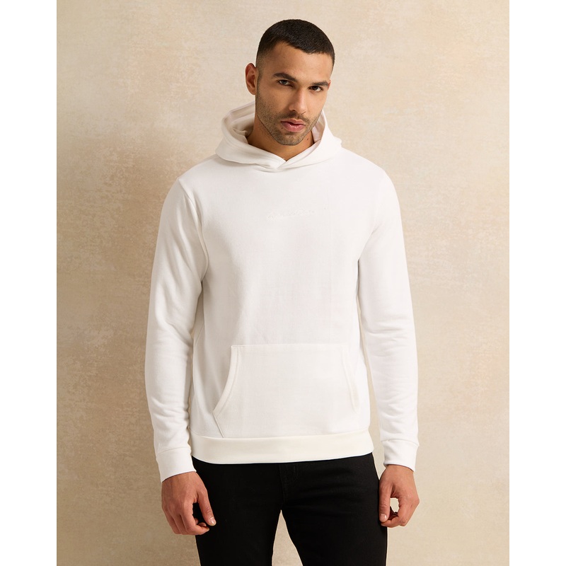Men White Basic Sweatshirt|Small|Medium|Large|X-Large|XX-Large