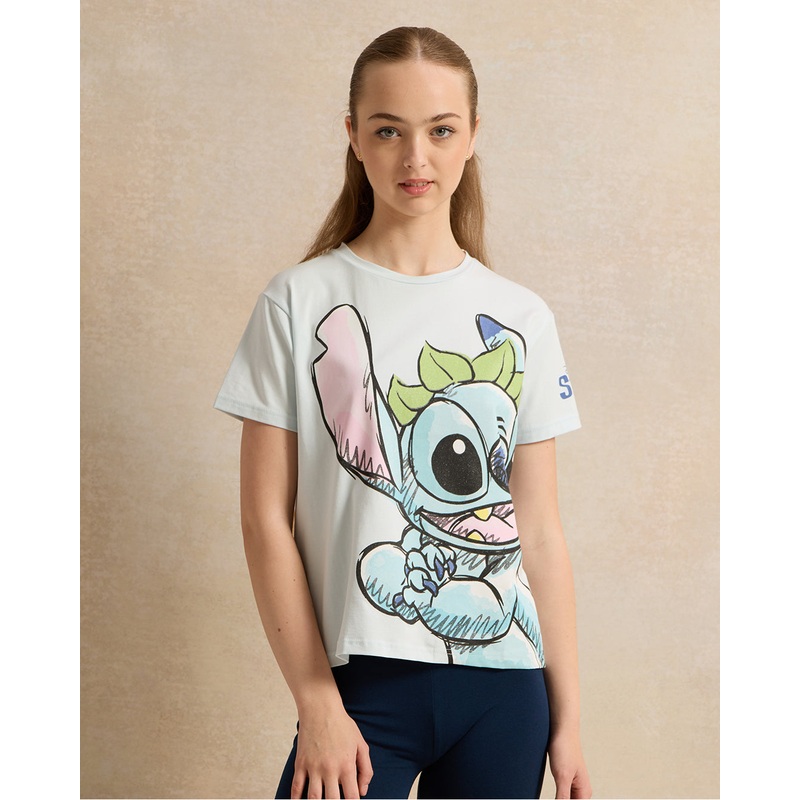 Senior Girls Teal Printed Top|8-9 Yrs (S)|9-10 Yrs (M)|11-12 Yrs (L)|13-14 Yrs (XL)|15-16 Yrs (XL)