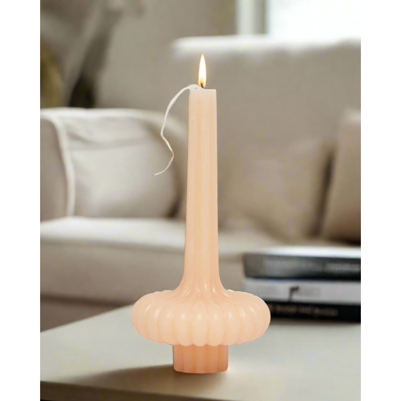 Pink Vase Shaped Candle