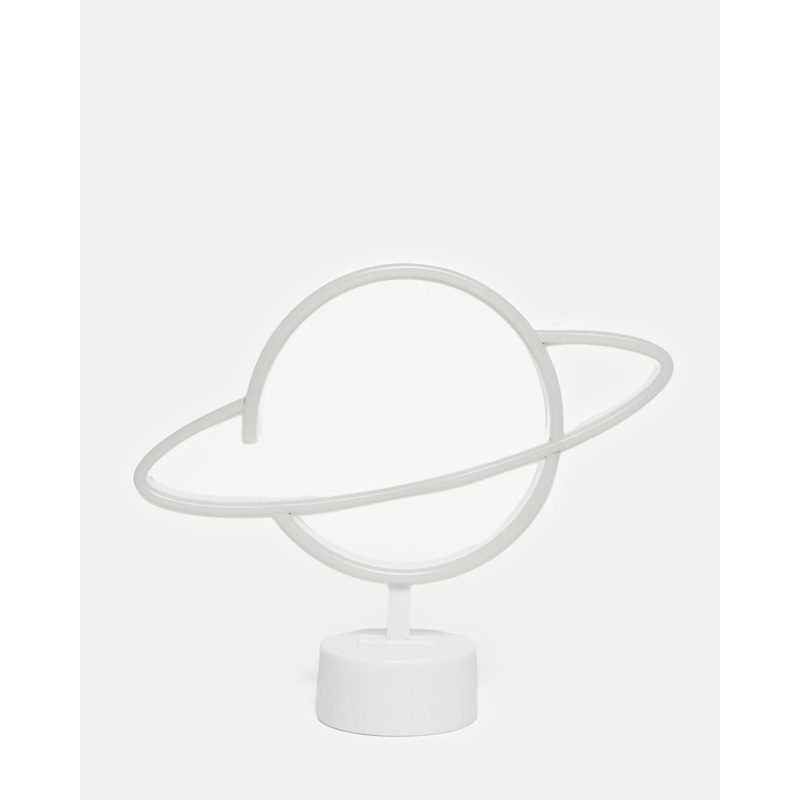 White Led Light With Base