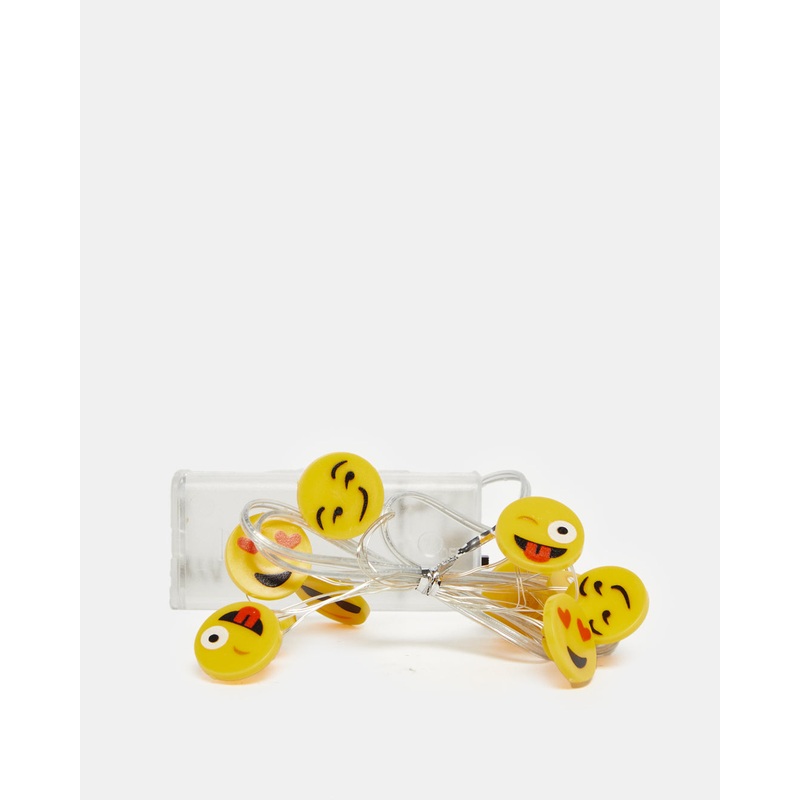Yellow  Smiley Face String Lights