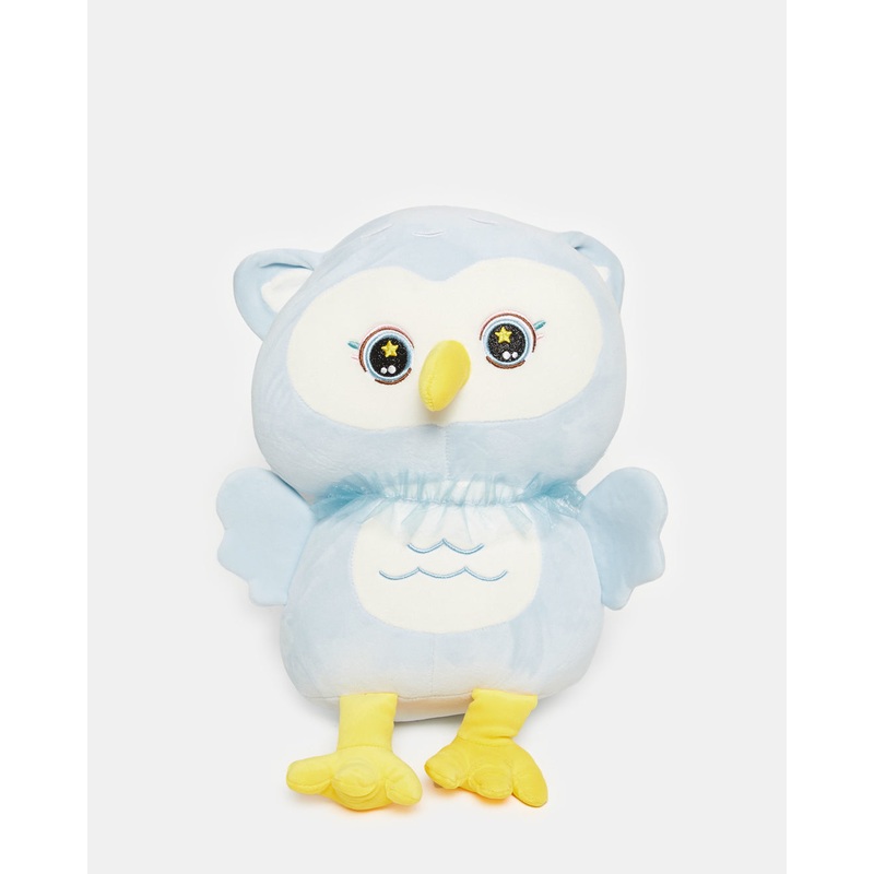 Blue Marshmallow Owl Baby Doll