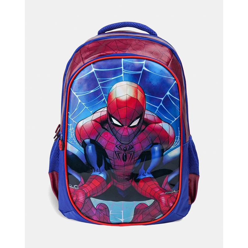Boys Blue And Red Spider-Man School Backpack (18 Inch)