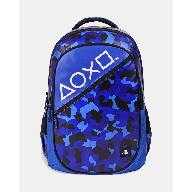 Boys Blue Sony Playstation Evolution Backpack (18Inch)