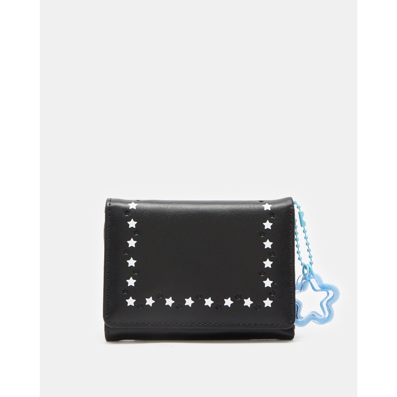 Girls Black Embellished Purse