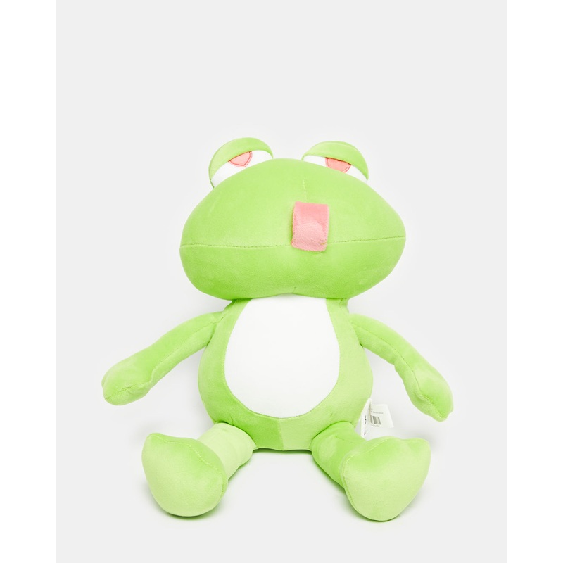 Green Marshmallow Frog Baby Doll