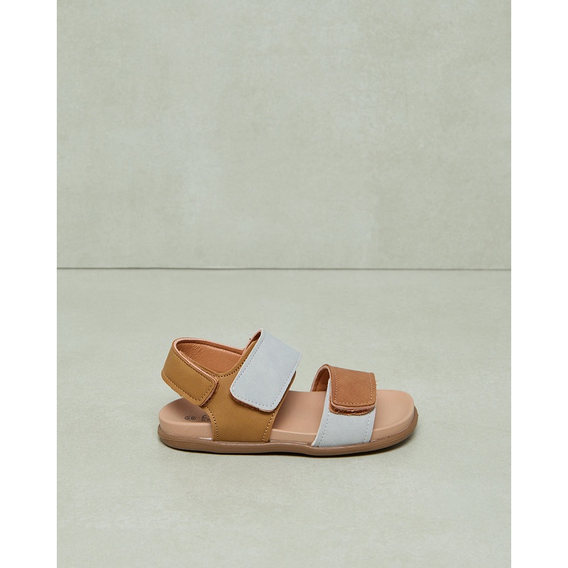 Infant Boys Beige Backstrap Sandal