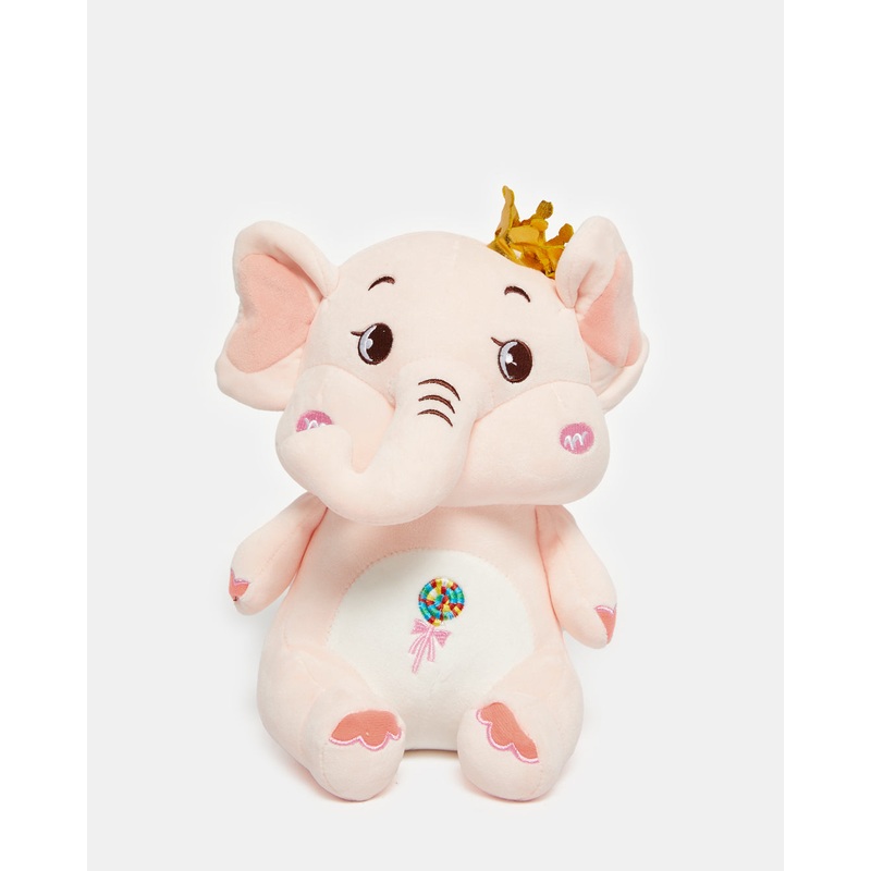Pink Marshmallow Elephant Baby Doll