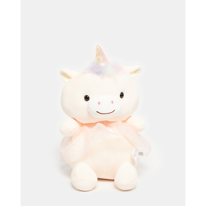 Pink Marshmallow Unicorn Baby Doll
