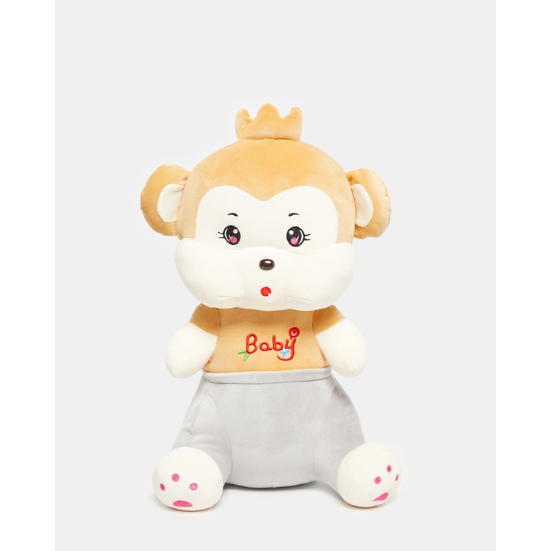 Yellow Marshmallow Monkey Baby Doll