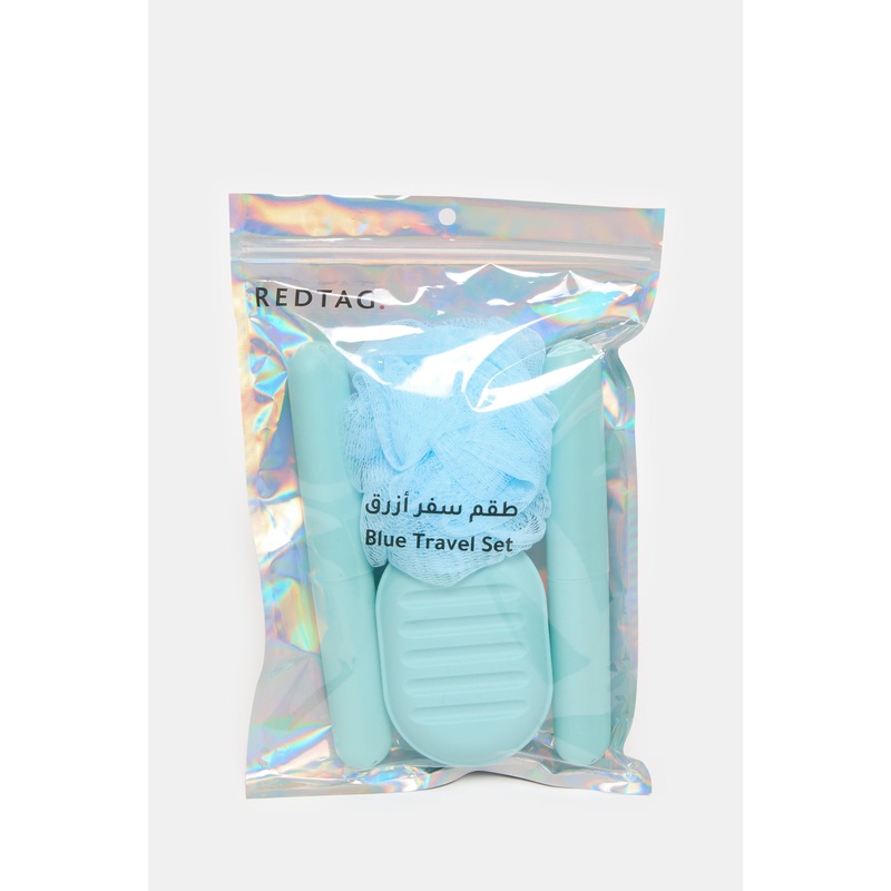 Blue Travel Set (4 Piece)