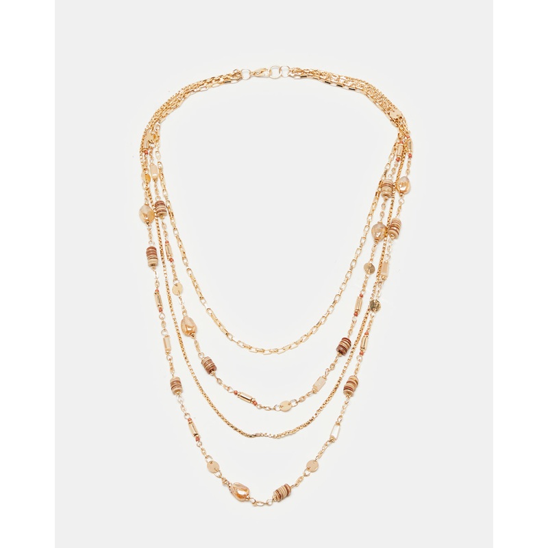 Gold Embellished Necklace