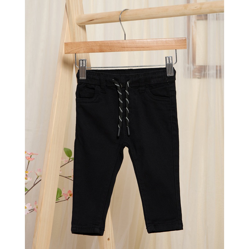 Infant Boys Black Casual Trouser