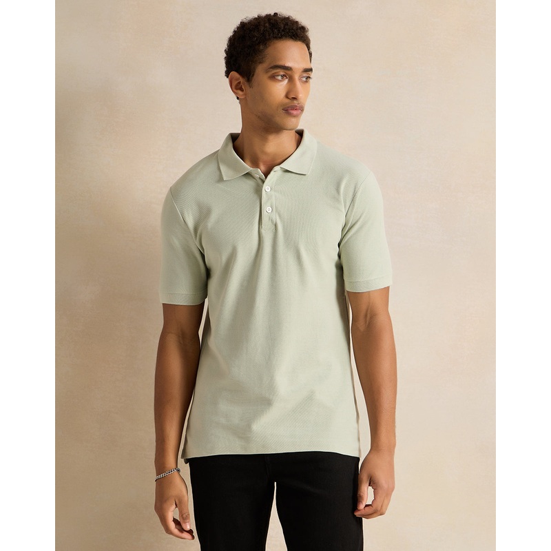 Men Mint Basic Polo Shirt|Small|Medium|Large|X-Large|XX-Large