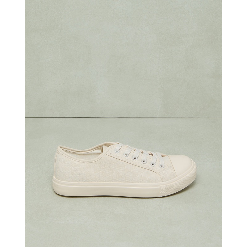 Women Beige Canvas Lace Up|EU36|EU37|EU38|EU39|EU40|EU41