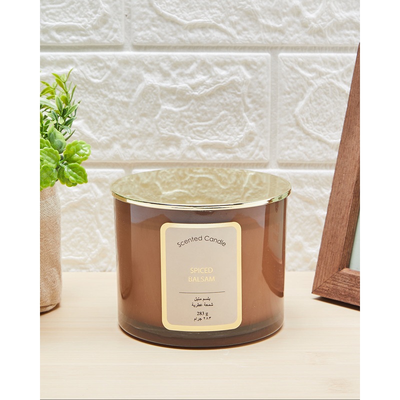 Spiced Balsam Jar Candle With Lid (10 Oz)