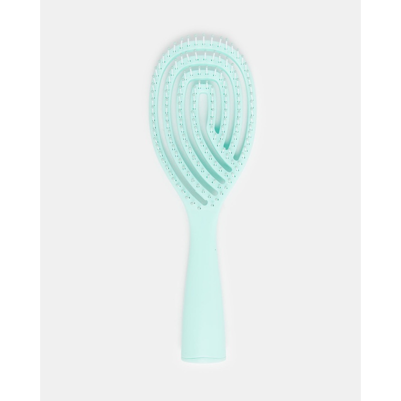 Women Blue Wet Hair Brush