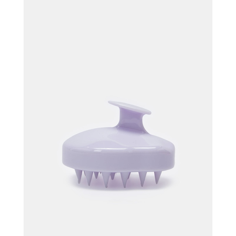 Women Mauve Plain Scalp Massager