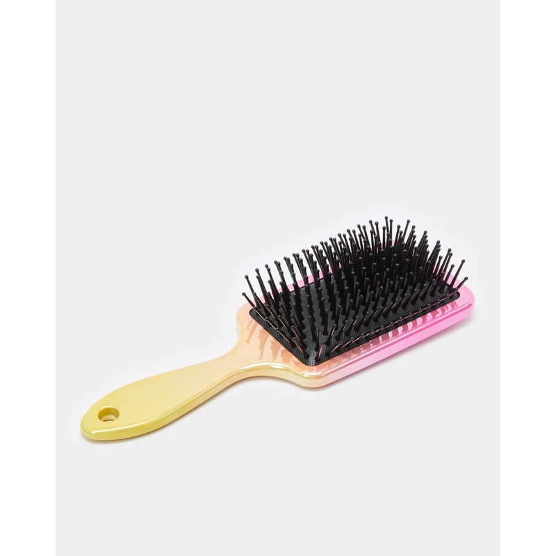 Women Multicolour Printed Hair Brush
