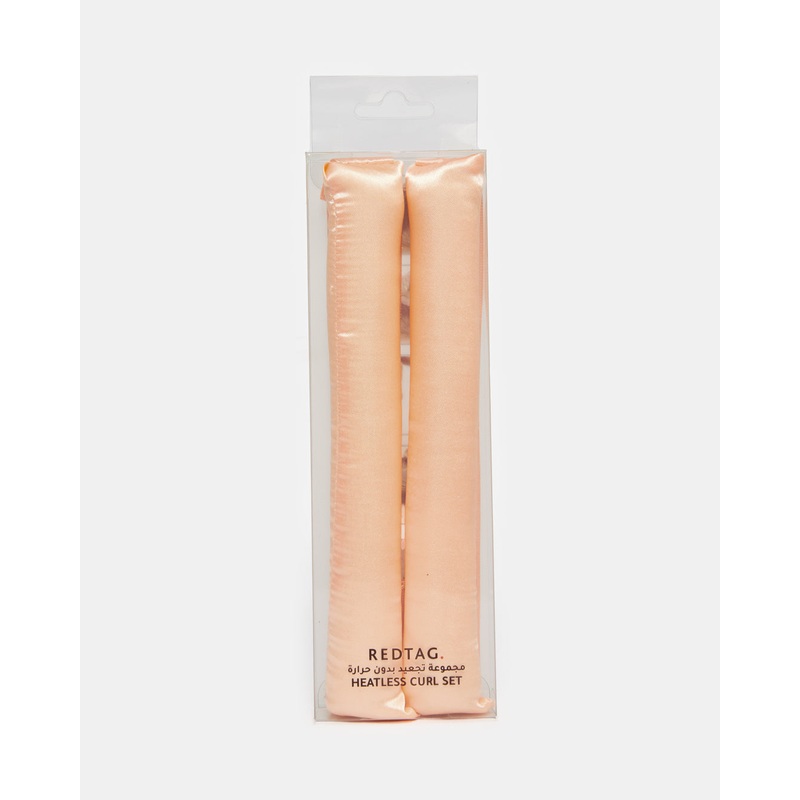 Women Pink Heatless Curl Set