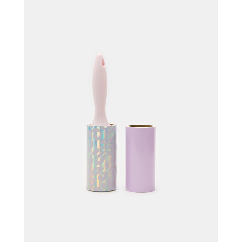 Pink Printed Lint Roller