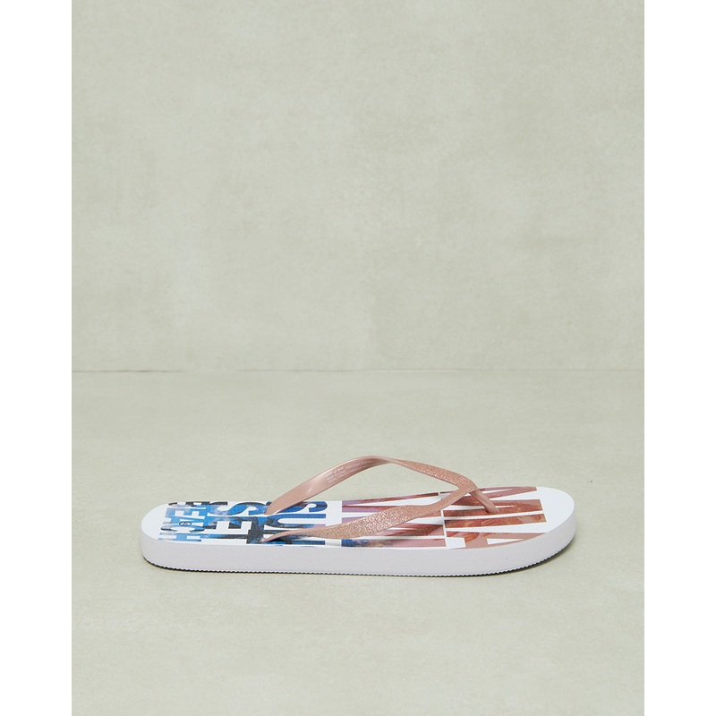 Women Multicolour Printed Flip Flop